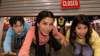 Thumbnail: We Stayed at the Fair AFTER It CLOSED!