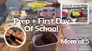Thumbnail: Prep + First Day Of School Routine As A Mom Of 5