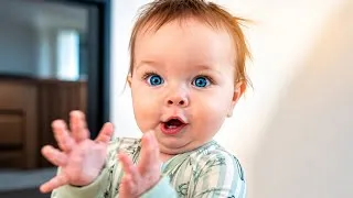 Thumbnail: My wife's reaction to our daughter is learning a new skill #cute #family #kayandtayofficial 