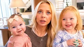 Thumbnail: ELLIE IS SO HAPPY TO SEE SUTTON IN FIRST TIME 😊 #cute #family #kayandtayofficial #babygirl 