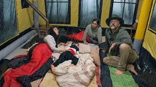 Thumbnail: Magical Rainy Forest Camping in a Giant Inflatable Tent