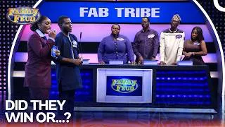 Thumbnail: She Hit 4 Top Answers in a Row But Was It Enough?! | Fast Money | Family Feud Nigeria
