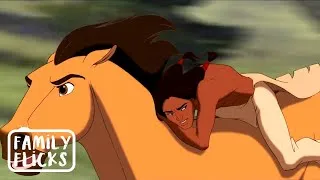 Thumbnail: Spirit: Stallion of the Cimarron's Hero Moments! | Family Flicks