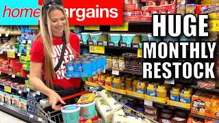 Thumbnail: WOW! CRAZY SAVINGS on Our Monthly HOME BARGAINS Food Restock!