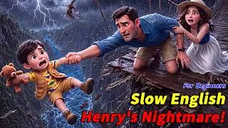 Thumbnail: Henry Was Too Scared to Cross the Bridge... Then This Happened! | Slow English Listening (A2 Level)