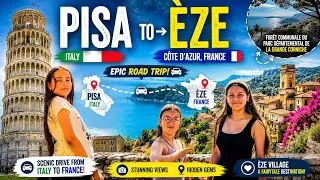 Thumbnail: 🇮🇹 From Pisa to Èze 🇫🇷 | The Most Beautiful Drive on the Côte d’Azur! 🌊✨