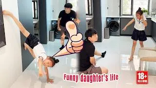 Thumbnail: My daughter is more flexible; I finally completed this set of movements!