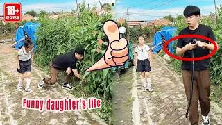 Thumbnail: Who threw my belt into the cornfield? Look at how you scared my daughter!!