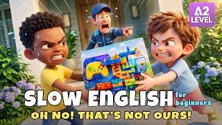 Thumbnail: Who Does this Delivery Package Really Belong To?! I Slow English Listening Story (A2)