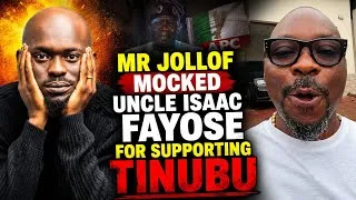 Thumbnail: Mr Jollof m0cked Isaac Fayose on Tinubu support | Fayose Response