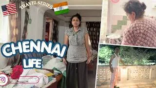 Thumbnail: Our Struggles & experience in CHENNAI INDIA after 8YEARS ~ How we are Adapting~ Family Traveler VLOG