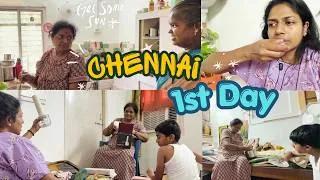 Thumbnail: Our 1st Day in NAMMA CHENNAI ~ USA TO INDIA after 8years ~ Morning to night ~Family Traveler VLOGS