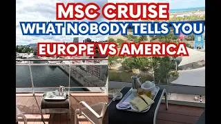 Thumbnail: MSC Cruise Europe vs America: The Differences that Surprised Me | MSC Cruise Tips