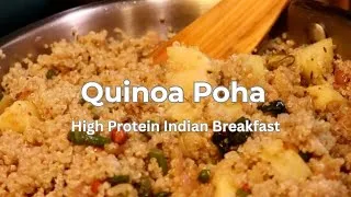 Thumbnail: Quinoa Poha High Protein Indian Breakfast Recipe | Healthy |Tarika Ahuja | Macrobiotics | Ayurveda