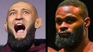 Thumbnail: Khamzat Chimaev DESTROYS Tyron Woodley in Training? MMA News