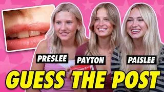 Thumbnail: PresLee vs Payton vs PaisLee  - Guess The Post
