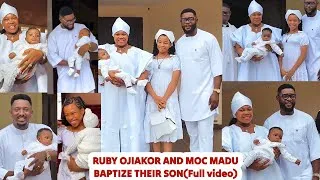 Thumbnail: Ruby Ojiakor And Husband Moc Madu Baptize Their First Child Lotana Top Celebrities And God Parents