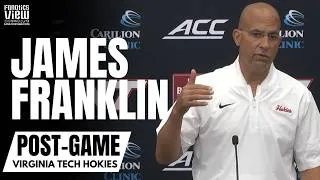 Thumbnail: James Franklin Recaps Virginia Tech Debut: "I Hope That's How VA Tech Football Is Supposed To Look"