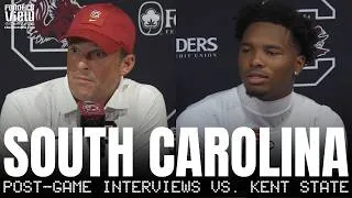 Thumbnail: Shane Beamer & South Carolina Gamecocks Recap 2026 Season Opening Win vs. Kent State