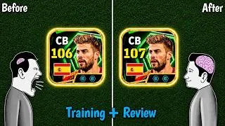 Thumbnail: 🔥 NEW Epic Gerard Piqué Review 😱 Fortress + Aerial Fort Is UNSTOPPABLE! | eFootball Mobile #konami