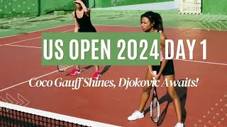 Thumbnail: US Open 2024 Day 1: Coco Gauff Shines, Djokovic Awaits!