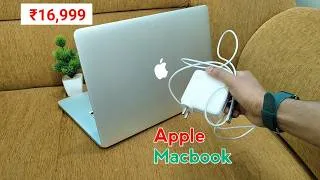 Thumbnail: Refurbished Apple Macbook pro Laptop ₹16,999 Unboxing & Review 