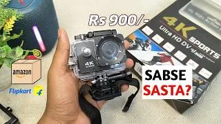 Thumbnail: Cheapest 4k action Camera ₹999 | mini action Camera 4k Sports Ultra Hd Dv Camera