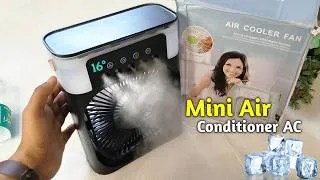 Thumbnail: Portable Mini Cooler | Air Cooler Fan | Humidifier Air Conditioner Unboxing on Amazon & Flipkart 