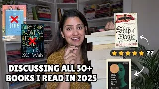 Thumbnail: I read 57 books this year..let's talk about all of them 💌