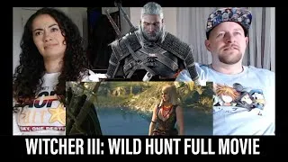 Thumbnail: Witcher 3 FULL MOVIE reaction | the wild hunt + a sassy blonde (part 9)