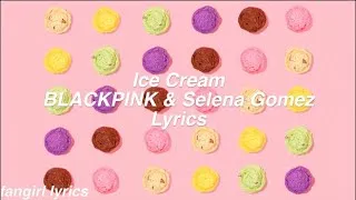 Thumbnail: Ice Cream || BLACKPINK & Selena Gomez Lyrics
