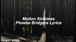 Thumbnail: Motion Sickness || Phoebe Bridgers Lyrics