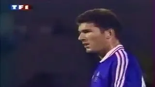 Thumbnail: Zinedine Zidane - Memorable International Debut for France (Scored 2 Goals in 3 Minutes)