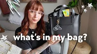 Thumbnail: what's in my daily journaling bag ⭐️ | Portland Leather Goods Lola