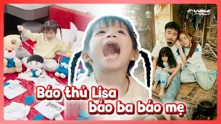 Thumbnail: Khi báo thủ Lisa báo ba báo mẹ 🐆 | Fansie Family Tổng Hợp