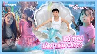 Thumbnail: 30 ngày vất vả tập làm tiên cá, tạo bất ngờ cho con gái 🧜🏻‍♂️ 👧 | Fansie Family Vlog