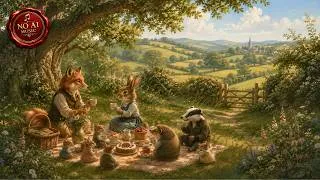 Thumbnail: Tea with the Woodland Animals 🍰 | Wholesome Storybook Music & Ambience