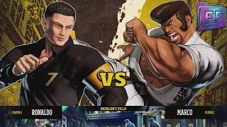 Thumbnail: CRISTIANO RONALDO vs MARCO RODRIGUES - FATAL FURY CITY OF THE WOLVES 2025 Legendary Striking Battle