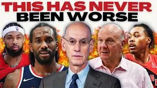 Thumbnail: ADAM SILVER WILL STEP DOWN FROM HIS JOB AFTER NEW KAWHI NEWS SHOWS THE WORST IS COMING...