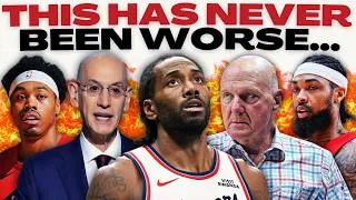 Thumbnail: ADAM SILVER IS IN TOTAL CRISIS AFTER NEW KAWHI REPORT EXPOSES HIS LIES & SO MUCH WORSE….