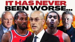 Thumbnail: ADAM SILVER FINALLY LOST HIS JOB & NBA FUTURE AFTER NEW KAWHI REPORTS... He Just Doesn’t Know It Yet