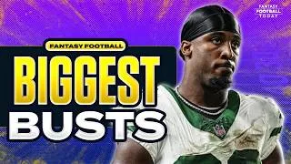 Thumbnail: Dave's FINAL Do Not Draft List: 5 Biggest Fantasy Football BUSTS for 2026!