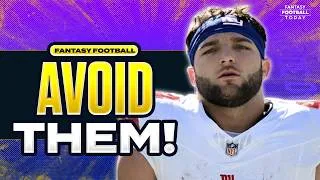 Thumbnail: Heath's FINAL Do Not Draft List: 5 Fantasy Players to AVOID | 2026 Fantasy Football Advice