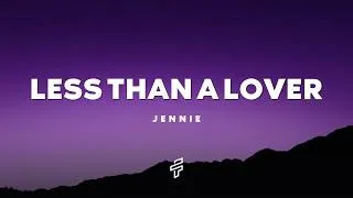 Thumbnail: JENNIE - Less than a Lover (Lyrics)