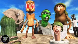 Thumbnail: Tung Sahur Vs Victor & Skibide Universe