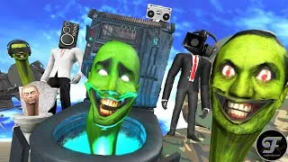 Thumbnail: Victor & Skibidi Zombie 🚽😆| Portal Gun