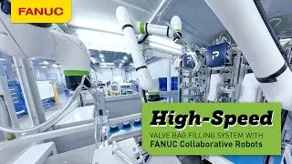 Thumbnail: High-Speed Valve Bag Filling System with FANUC CRX Robots