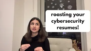 Thumbnail: roasting your cybersecurity resumes!