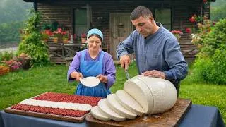 Thumbnail: Peaceful Village Life Making Fresh Mozzarella Cheese