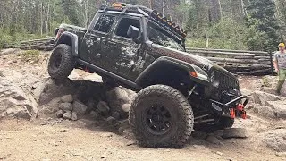 Thumbnail: Jeep Gladiator Crawling and Camping at Grizzly Lake (Colorado)